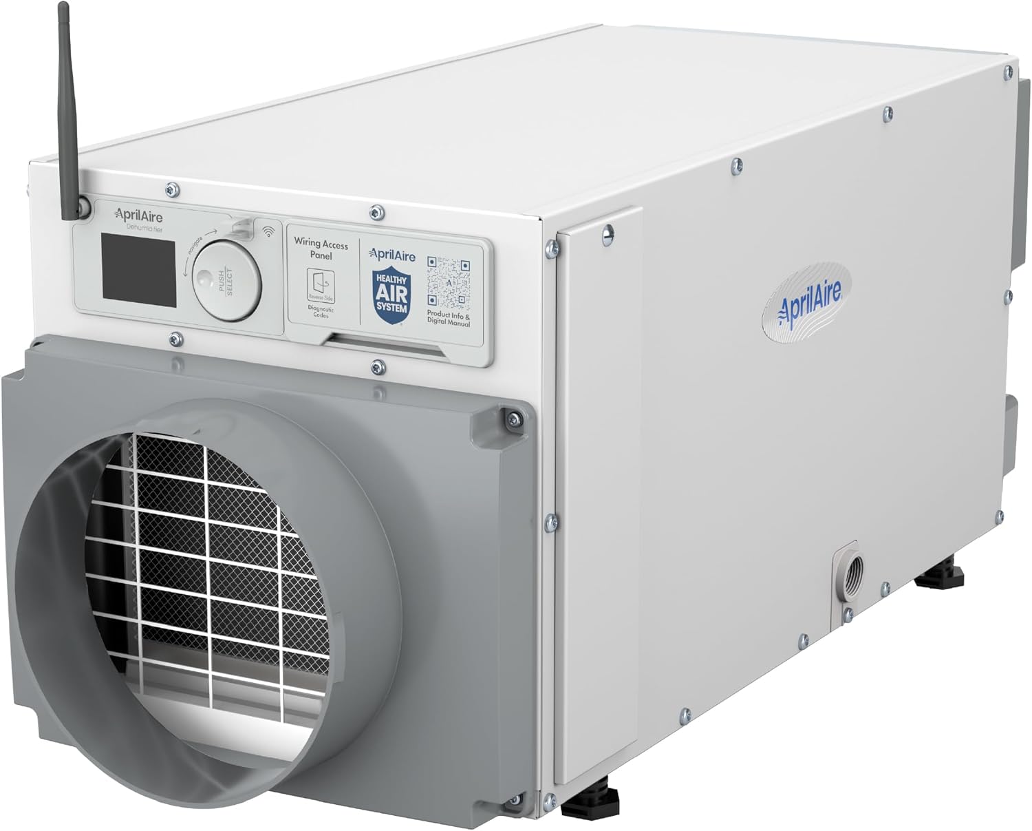 AprilAire E070W Wi-Fi Dehumidifier – 70 PPD for Crawl Spaces, Basements, Whole Houses up to 2,200 Sq. Ft., Part of the AprilAire Healthy Air System