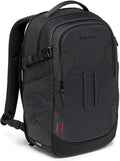 Manfrotto PRO Light Backloader S, Professional Camera Backpack, Top and Rear Access, Double Tripod Attachment, Padded Backpack with Interchangeable Dividers, Black