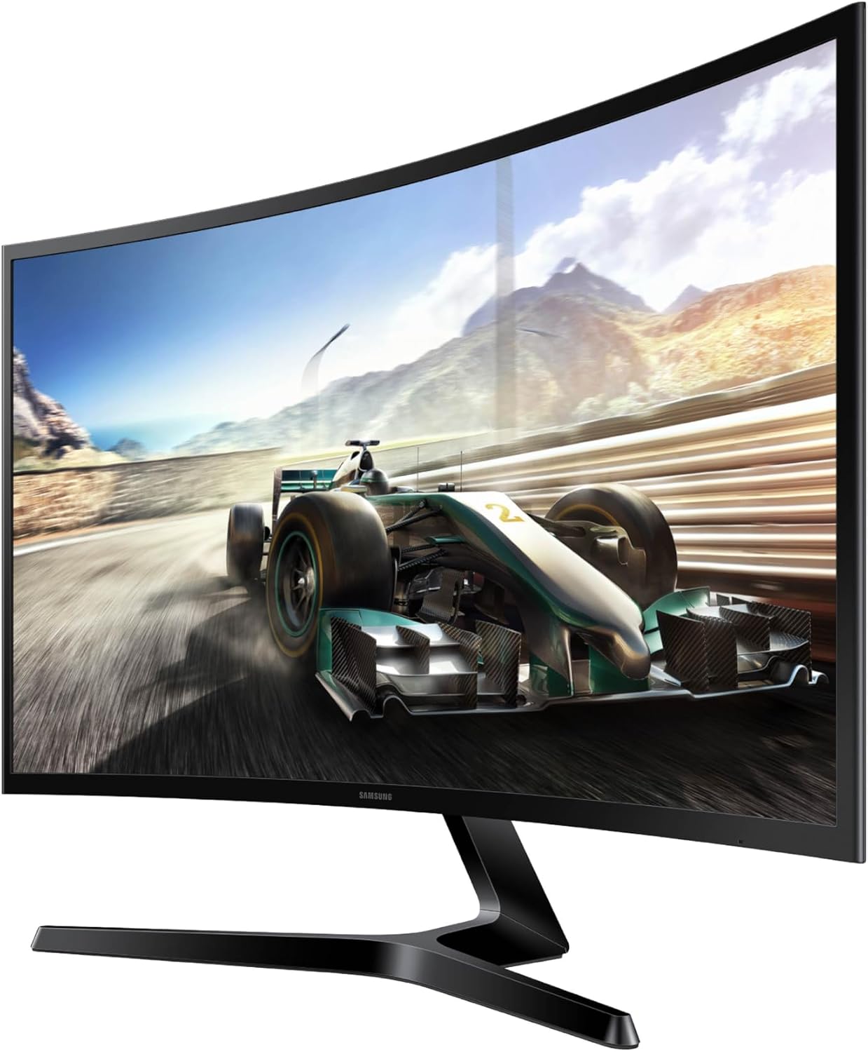 Samsung 27' Essential S3 (S36GD) Series FHD 1800R Curved Computer Monitor, 100Hz, Game Mode, Advanced Eye Comfort, HDMI and D-sub Ports, LS27D366GANXZA, 2024