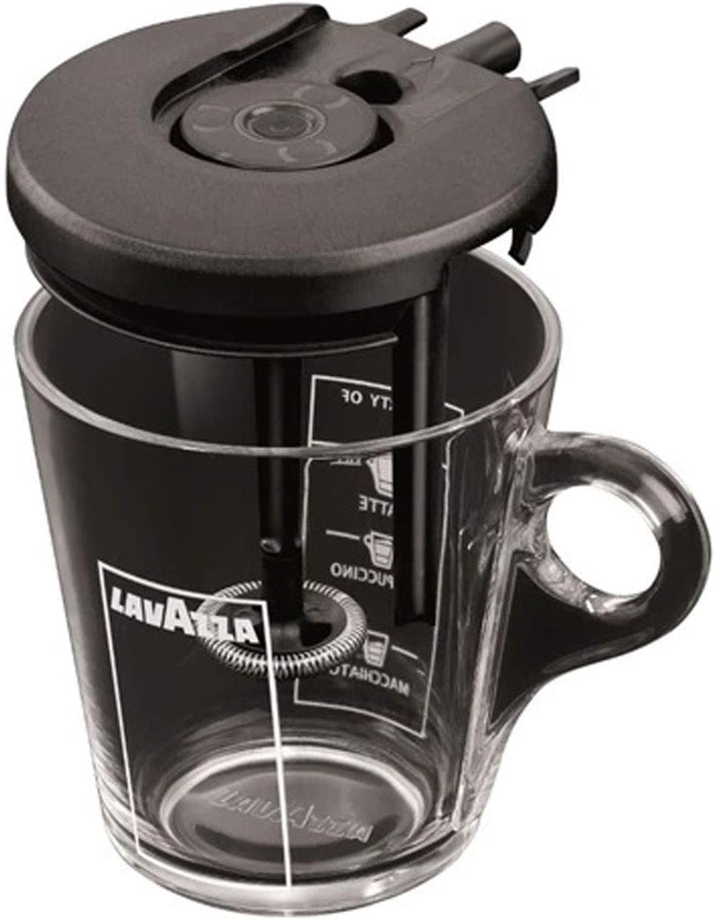 Lavazza Expert Coffee Classy Plus Single Serve ALL-IN-ONE Espresso & Coffee Brewer Machine - (Includes Built-in Milk Vessel/Frother)