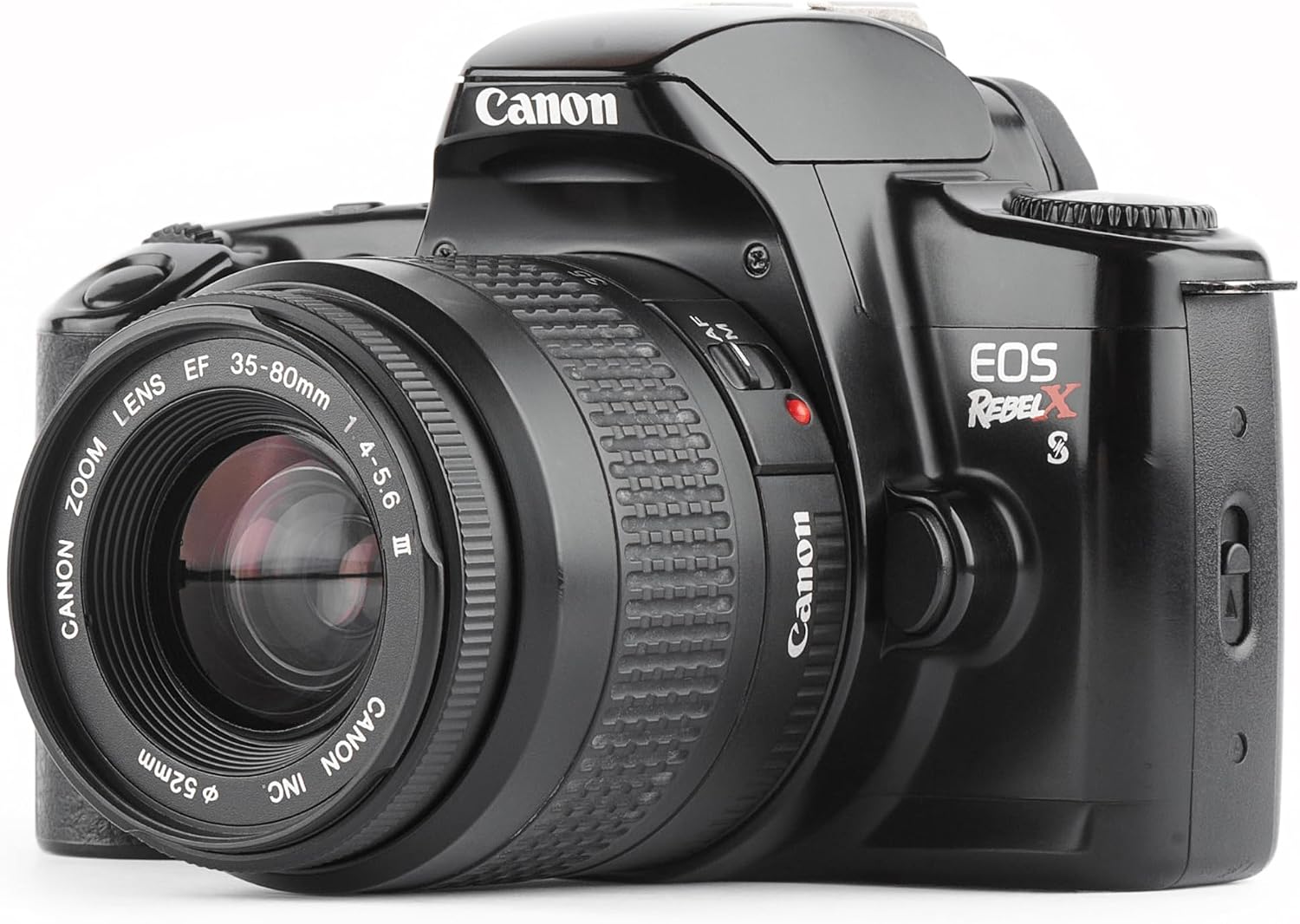 Black Canon EOS REBEL X S 35mm FILM SLR Camera Body & Lens (Renewed)