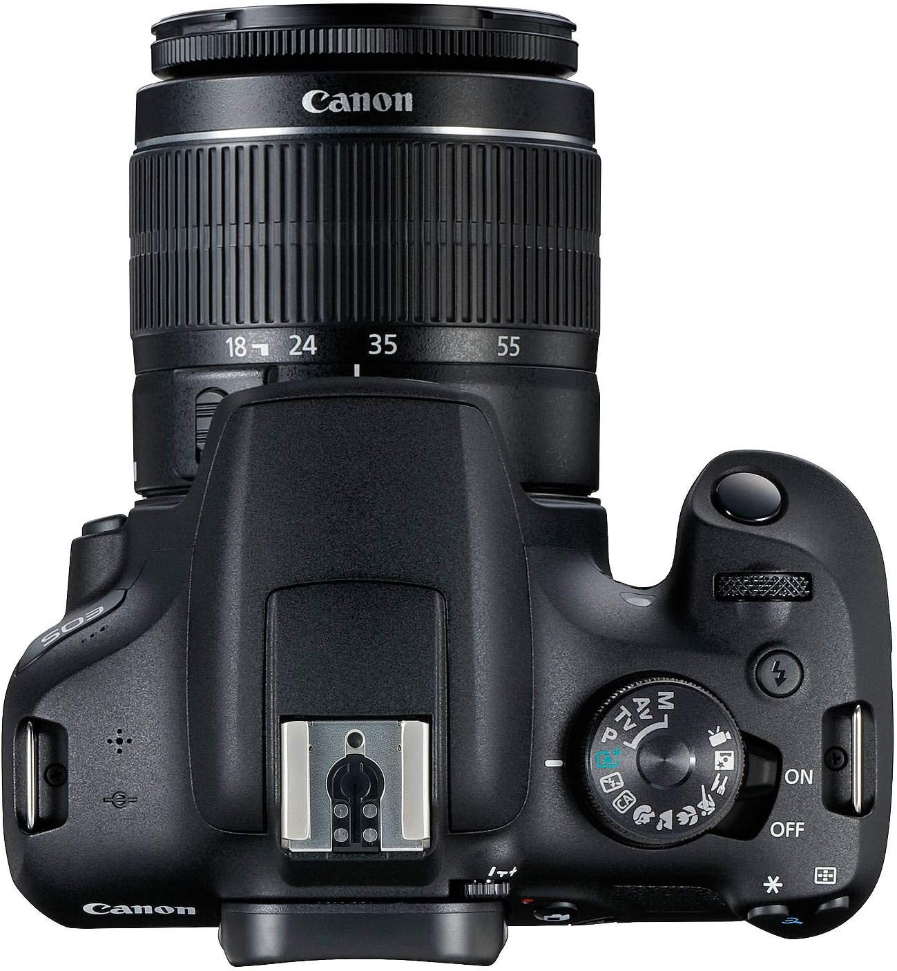 Canon EOS 2000D / Rebel T7 DSLR Camera with 18-55mm Lens + Creative Filter Set, EOS Camera Bag + Sandisk Ultra 64GB Card + Electronics Cleaning Set, and More (International Model) (Renewed)