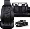 Dodge Ram Truck Seat Covers Custom for 2002-2026 1500 2002-2026 2500/3500 Crew Double Mega Quad Cab Bighorn Laramie Tradesman Classic Full Set Seat Covers Protectors(Standard 5 Seats/Black)