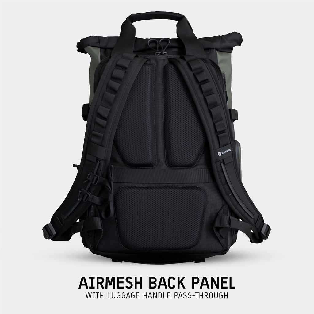 WANDRD PRVKE Lite: Weather-Resistant Travel & Camera Backpack with Laptop Sleeve, Quick Side Access, Clamshell Opening – Ideal Photography & Travel Bag