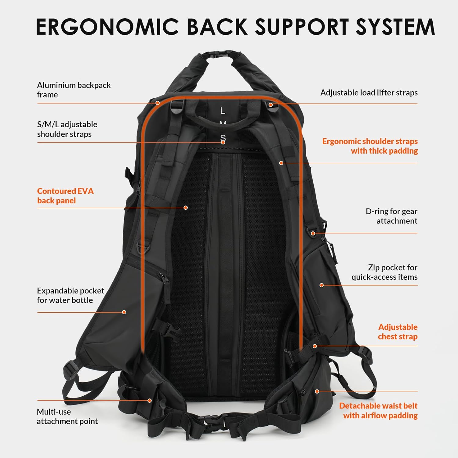 TARION Large Camera Backpack for Photographers - 35L Expandable DSLR Waterproof Camera Bag with 16' Laptop Compartment & Side Access & Adjustable Waist Strap & Rain Cover (Xprober)