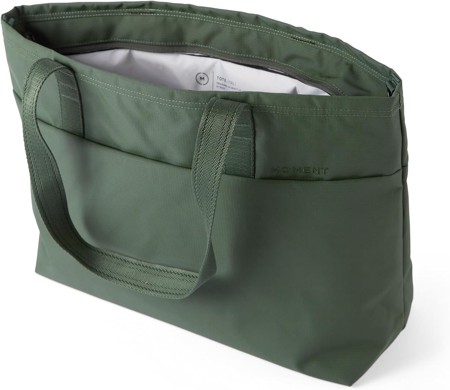 Moment Everything Travel Tote – 19L Weatherproof Camera & Tech Bag with Padded Laptop Sleeve & Crossbody Strap