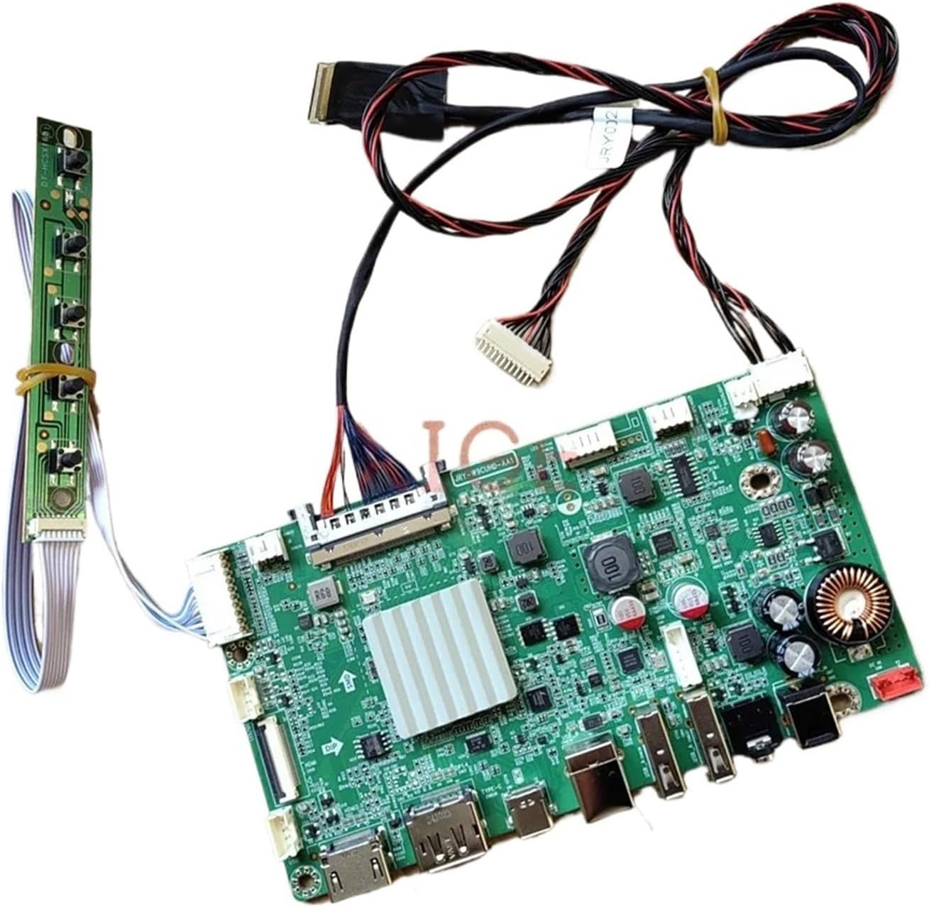 For LM270QQ1 LM270QQ2 Screen 5K Driver Controller Board HDMI+DP+USB+TYPEC EDP 60-Pin 5120x2880 QQHD 27' LCD Display DIY Kit(LM270QQ2(SP)(A3))