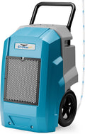 ALORAIR 180Pints LGR Industrial Dehumidifier with Pump and Drain Hose, Portable Commercial Dehumidifier with Wheels for Home, Basements, Garages, and Job Sites