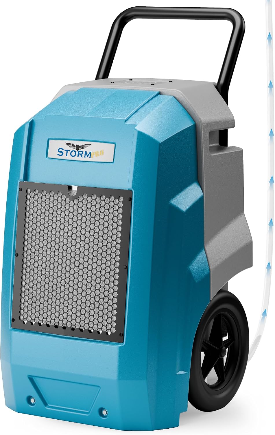 ALORAIR 180Pints LGR Industrial Dehumidifier with Pump and Drain Hose, Portable Commercial Dehumidifier with Wheels for Home, Basements, Garages, and Job Sites