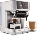 Ivation Espresso & Cappuccino Maker w/Milk Frother | 58mm | Coffee Machine for Home | Single & Double Shots | Espresso, Cappuccino, Latte, & Froth | Auto-Clean & Descale - Detachable Milk Reservoir