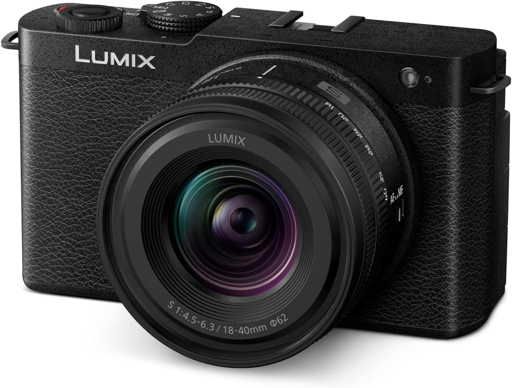 Panasonic LUMIX S9 Full-Frame Mirrorless Camera with S 18-40mm F4.5-6.3 Lens, Compact, Lightweight Body, Perfect for Social Media and Travel, DC-S9NK9