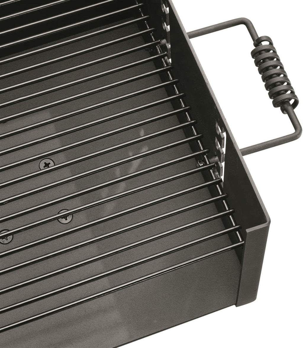 Guide Gear Heavy-Duty Park-Style Charcoal BBQ Grill for Camping, Outdoor Cooking, Backyard, Patio, Camp Grilling Barbecues, 20.5 x 20.5 x 8.25'h.