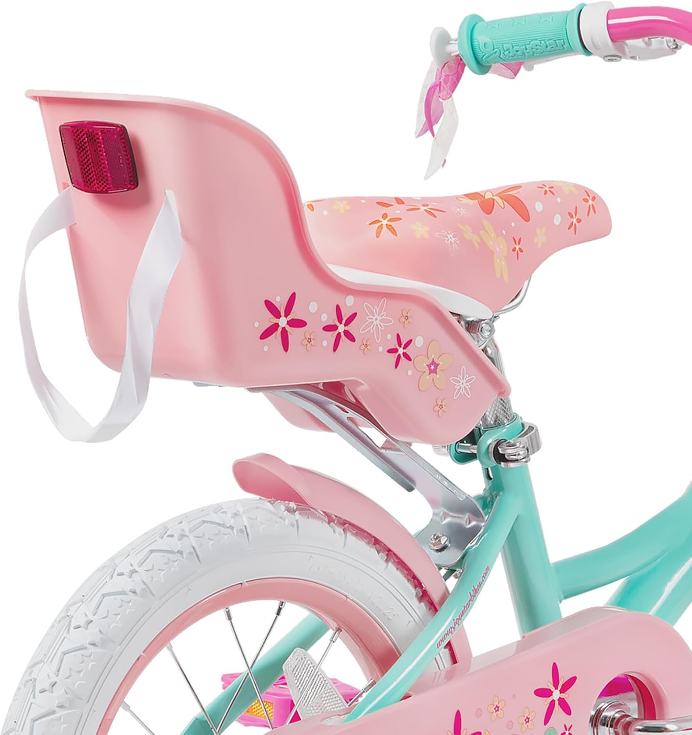 JOYSTAR Unicorn Kids Bike for Girls Ages 2-9 Years Old, 12 14 16 18 Inch Kids Bike with Training Wheels, Doll Seat, Streamers and Basket, Toddler Girl Bicycle, Multiple Colors