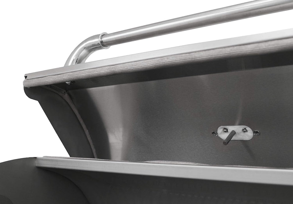 Bull Outdoor Products 88000 Bison Charcoal Grill Cart, Stainless Steel