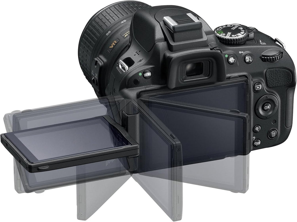 Nikon D5100 16.2MP Digital SLR Camera & 18-55mm VR Lens