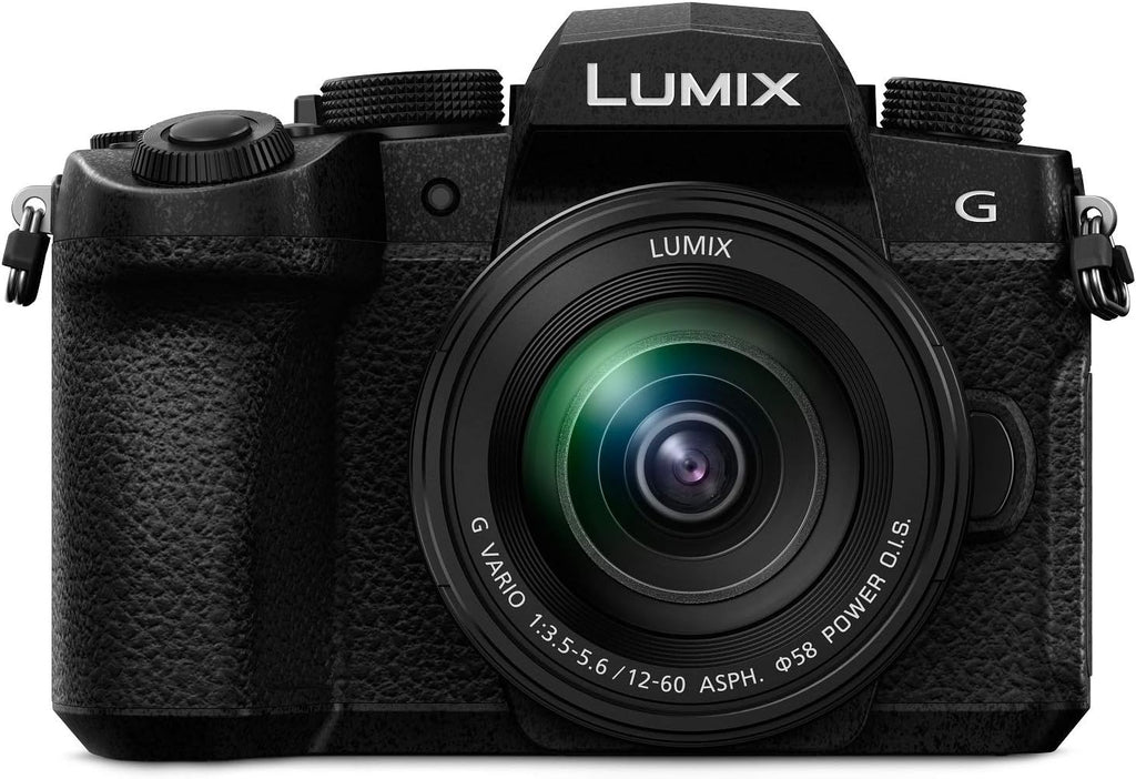 Panasonic LUMIX G95 20.3 Megapixel Mirrorless Camera, 12-60mm F3.5-5.6 Micro Four Thirds Lens, 5-Axis Dual I.S. 2, 4K 24p 30p Video, Pre-Installed V-Log L, 3' LCD Touchscreen - DC-G95MK (Black)
