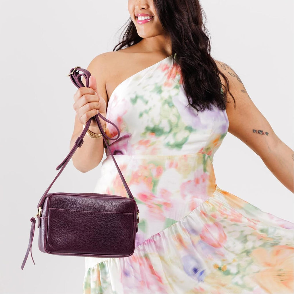 Portland Leather Goods Large Camera Bag Purse for Women – Handmade from the Finest Full-Grain Hides