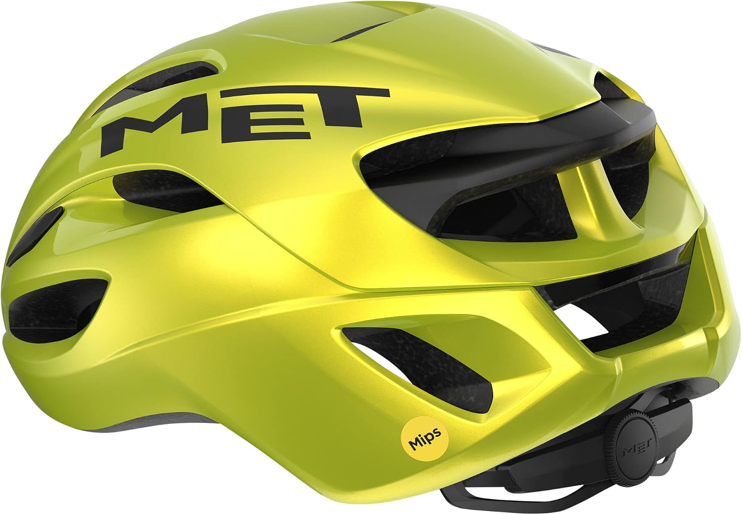 MET Rivale MIPS Road Bike Helmet | Lightweight Adult Cycling Helmet, Aero Shape, 360-Degree Adjustable Head Belt, Internal Air Channeling, Sunglasses Port