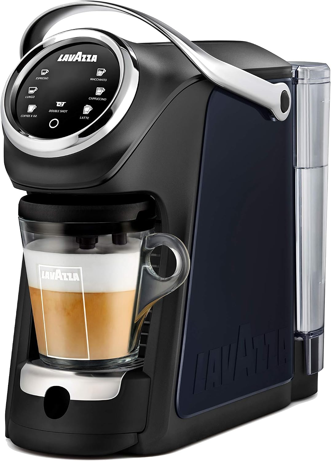 Lavazza Expert Coffee Classy Plus Single Serve ALL-IN-ONE Espresso & Coffee Brewer Machine - (Includes Built-in Milk Vessel/Frother)