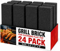 Commercial Grade Heavy Duty Grill Cleaning Brick Bulk 24 Pack, Pumice Stone Cleaner Tool Cleans and Sanitizes Restaurant Flat Top Grills or Griddles Effectively without Harsh Chemicals or Abrasives