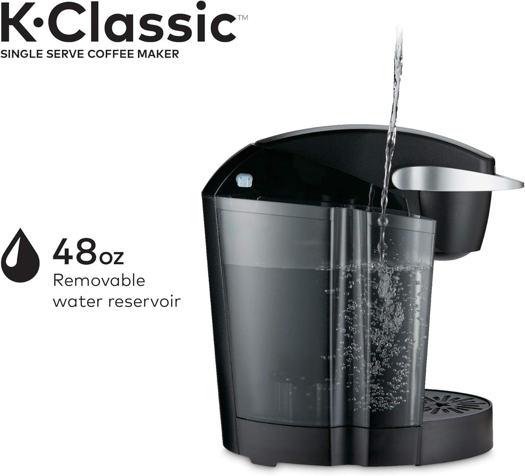 Keurig K-Classic Coffee Maker with McCafé Classic Collection Variety Pack, 40 Count K-Cup Pods