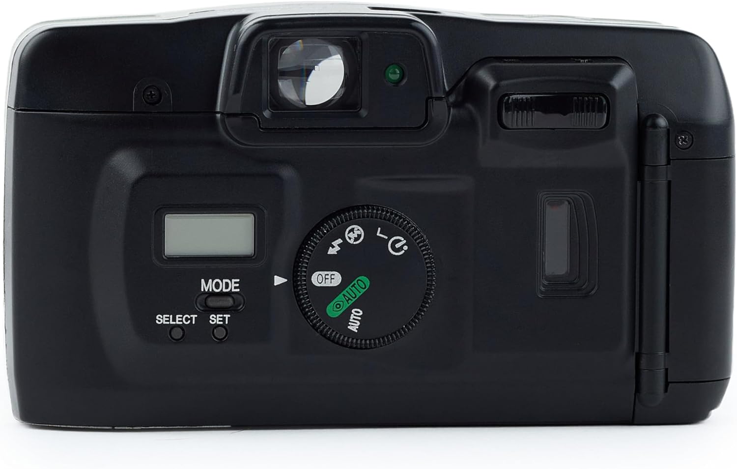 Canon Sure Shot 60 Zoom SAF 35mm Point and Shoot Film Camera w/Canon Zoom Lens 38-60mm. Built-in flash and film rewinder. (Renewed)