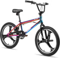 Hiland 20 Inch 3 5 Spoke Kids BMX Bike for Boys Girls Ages 5-12, 360 Degree Rotor Freestyle, 4 Pegs Single Speed Kid's BMX Bicycle, Multiple Colors