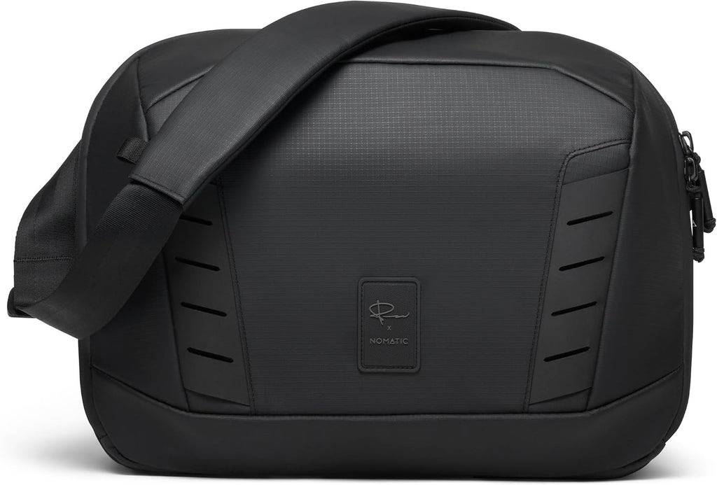 NOMATIC McKinnon Camera Messenger 13L: Versatile Camera Bag for Photographers with Quick Access, Secure Laptop Storage (Fits 14' MacBook), Comfortable Crossbody Design & External Straps for Travel
