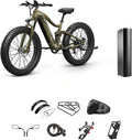 PUCKIPUPPY Boxer Electric Bike for Adults, 48V 20Ah Battery and Extra 15Ah Battery, 140Miles Range+