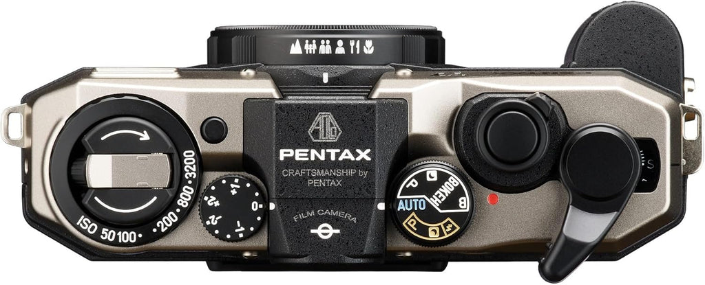 Pentax 17 35mm Film Camera That captures up to 72 Images per roll with a Vertical (Half Frame) Orientation, Perfect for Social Media.