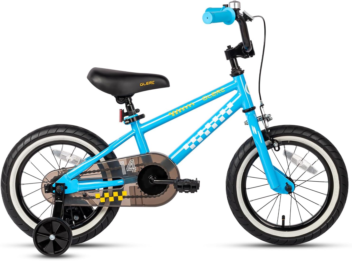 Glerc NuNu 12 14 16 Inch Kids Bike BMX Style for 2-8 Years Old Boys Girls, Toddler Bicycles with Training Wheels & Coaster Brake, Multiple Colors | Toddler Bicycles, Training Wheels, Coaster Brake, Toddler Bicycles, Training Wheels, Coaster Brake