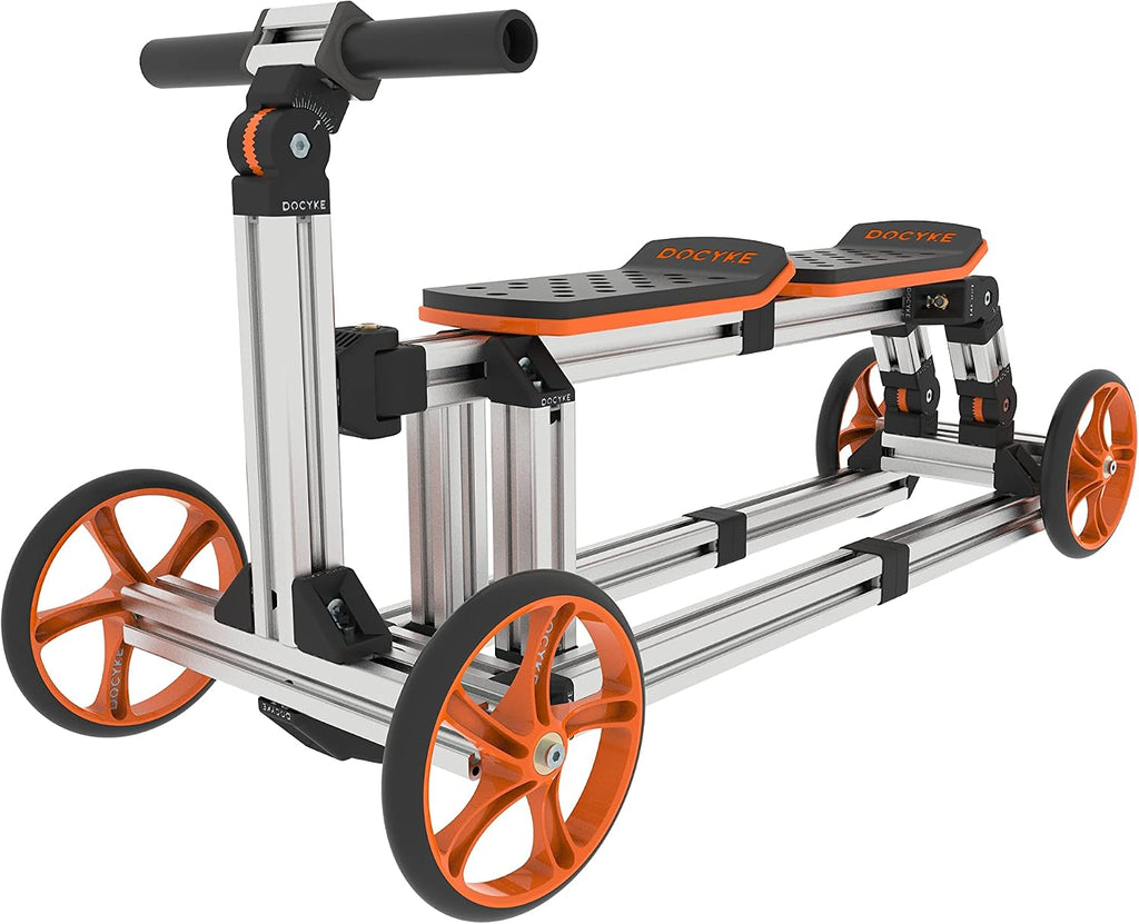 Harper & Bright Designs Balance Bike for Kids Ages 1-4, Outdoor Bicycle Karts with Three Wheels for Boys and Girls, 20 in 1 Toddler Kick Scooters, Not Electric, Silver