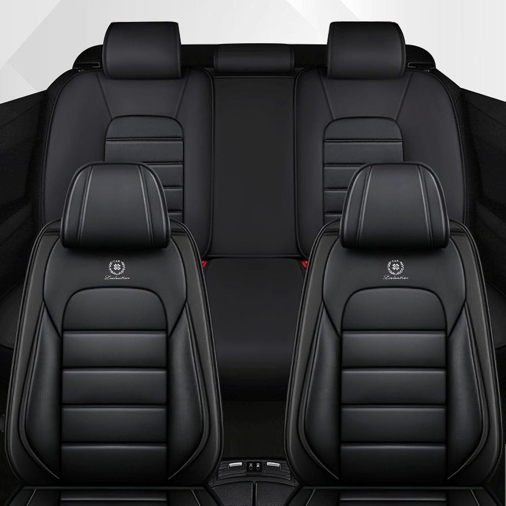 Car Seat Cover Fit for Dodge Charger 2006-2024,Compatible Airbag Non-Slip Waterproof Seat Covers,Car Seat Protector Premium Interior (Standard 5 Seats,Classic Black)