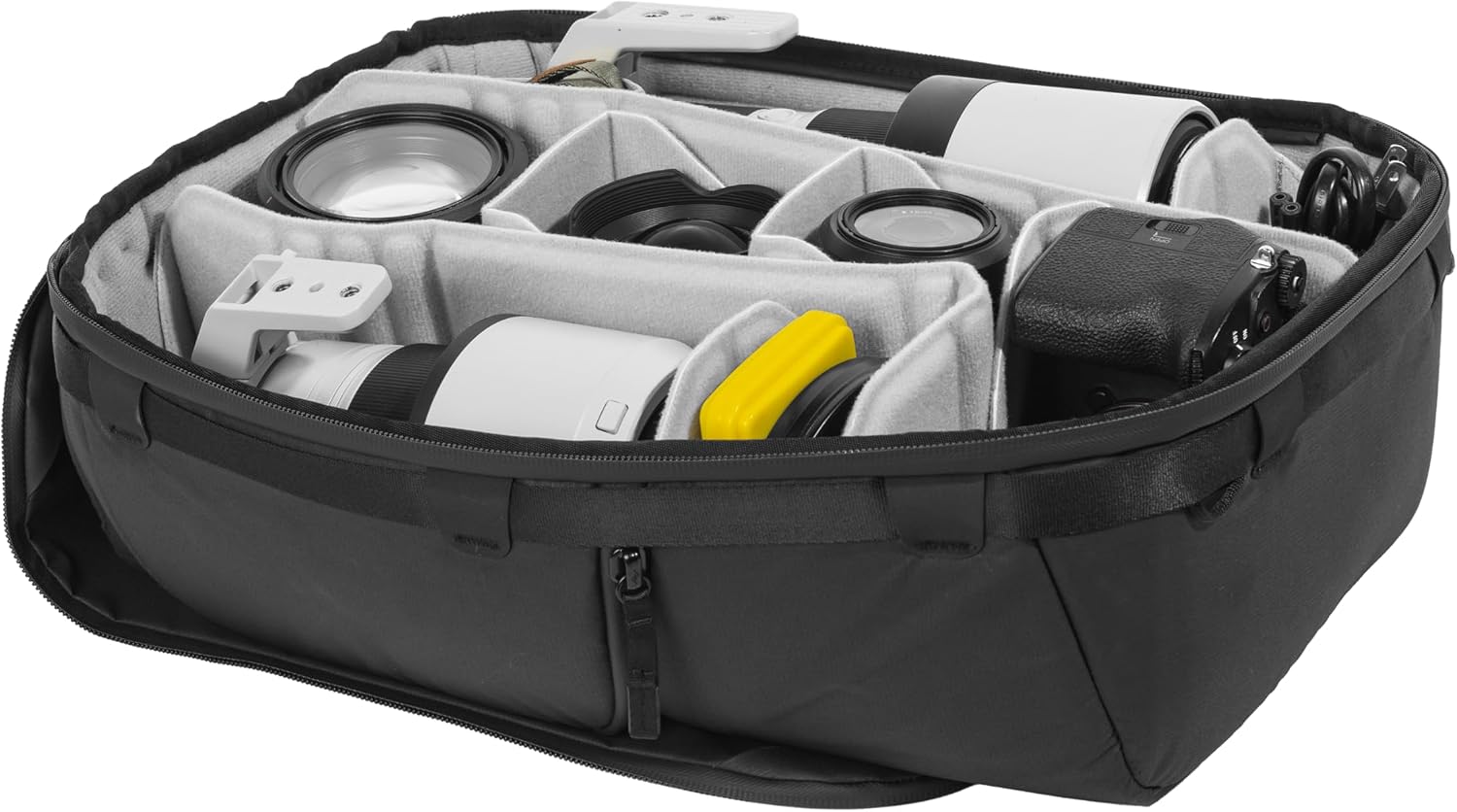 Peak Design Camera Cube V2, Large, Custom Organization and Protection, Weatherproof Shell with Interior Padding, FlexFold Dividers Included, Camera Bag Insert Compatible Travel Bags