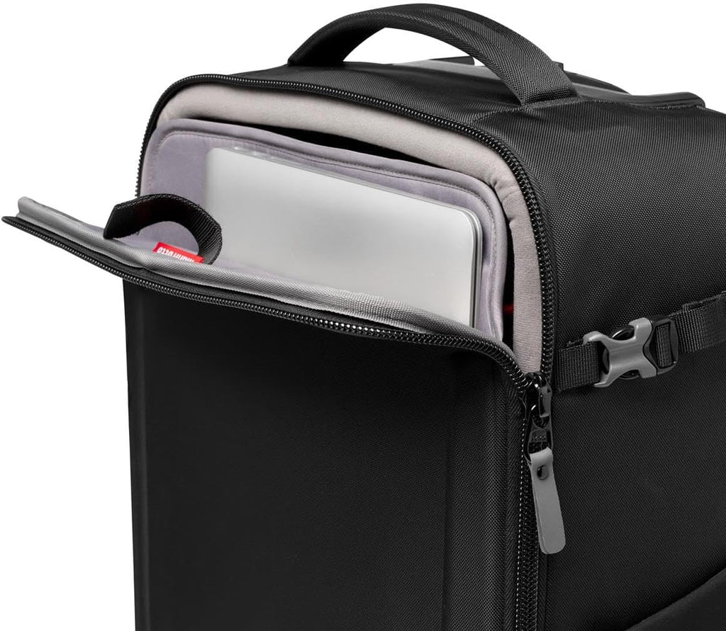 Manfrotto Advanced Trolley M III, for Reflex/Mirrorless Camera with Lenses, Hand Luggage, Reflex Bag with Tripod Attachment, Photography Accessories