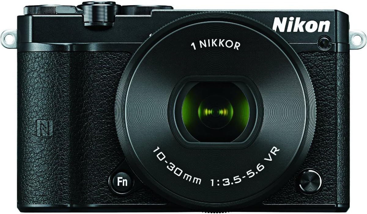 Nikon 1 J5 Mirrorless Digital Camera w/ 10-30mm PD-ZOOM Lens (Black)