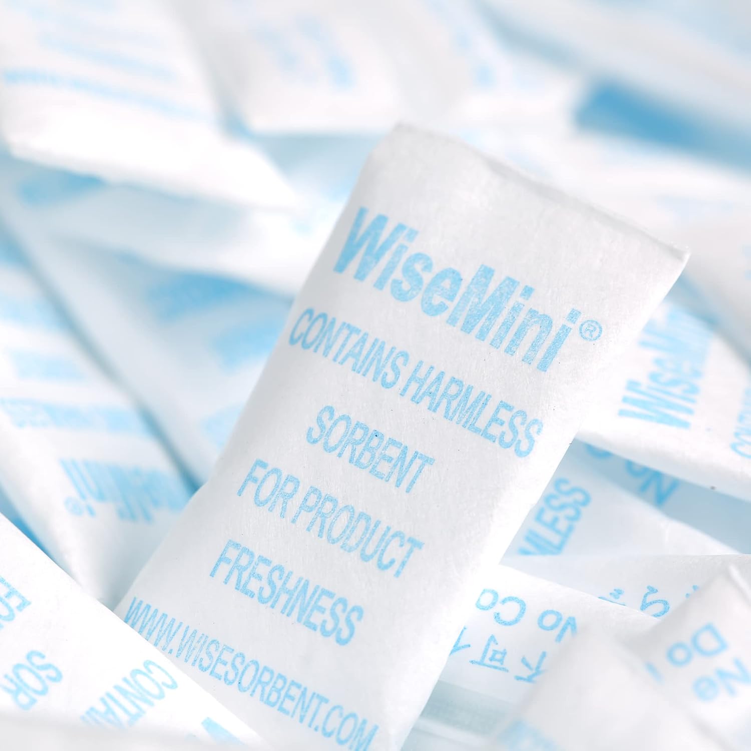 Wisesorb 0.25 Gram 15000 Pack Silica Gel Packets, Dessicant Packets, Silica Gel Packs, Moisture Absorbers for Food Storage, Food Safe Desiccant Dehumidifiers