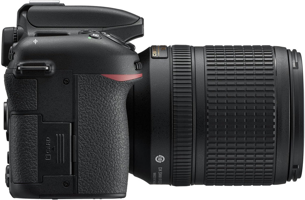 Nikon D7500 DSLR Camera with AF-S DX NIKKOR 18-140mm f/3.5-5.6G ED VR and 420-800mm f/8 Super HD Telephoto Lens + 128 GB Memory + Extra Battery + Camera Case + More (24pc Bundle) (Renewed)