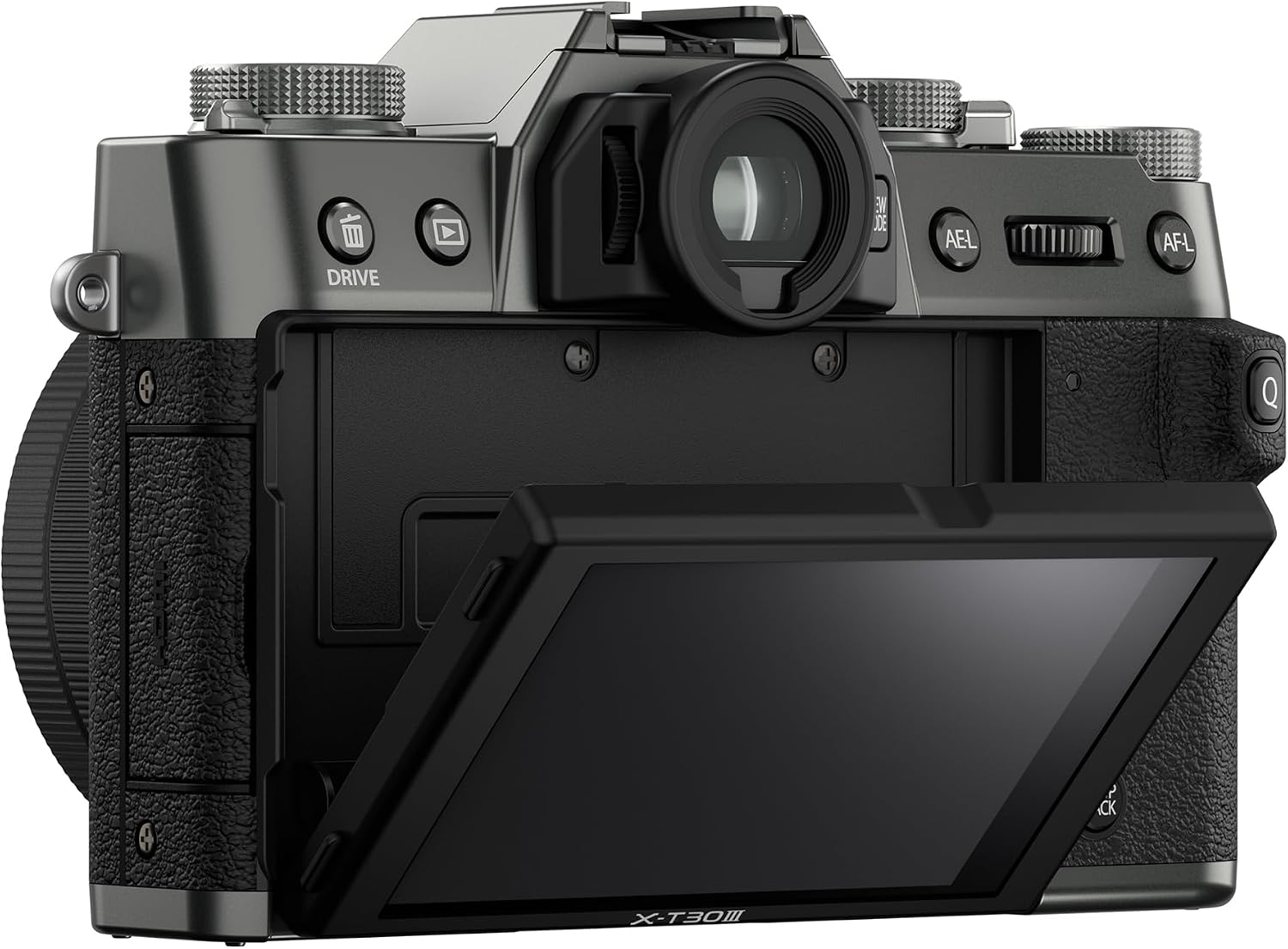 FUJIFILM X-T30 III Mirrorless Camera Body, with XC13-33mm Lens Kit, Charcoal Silver