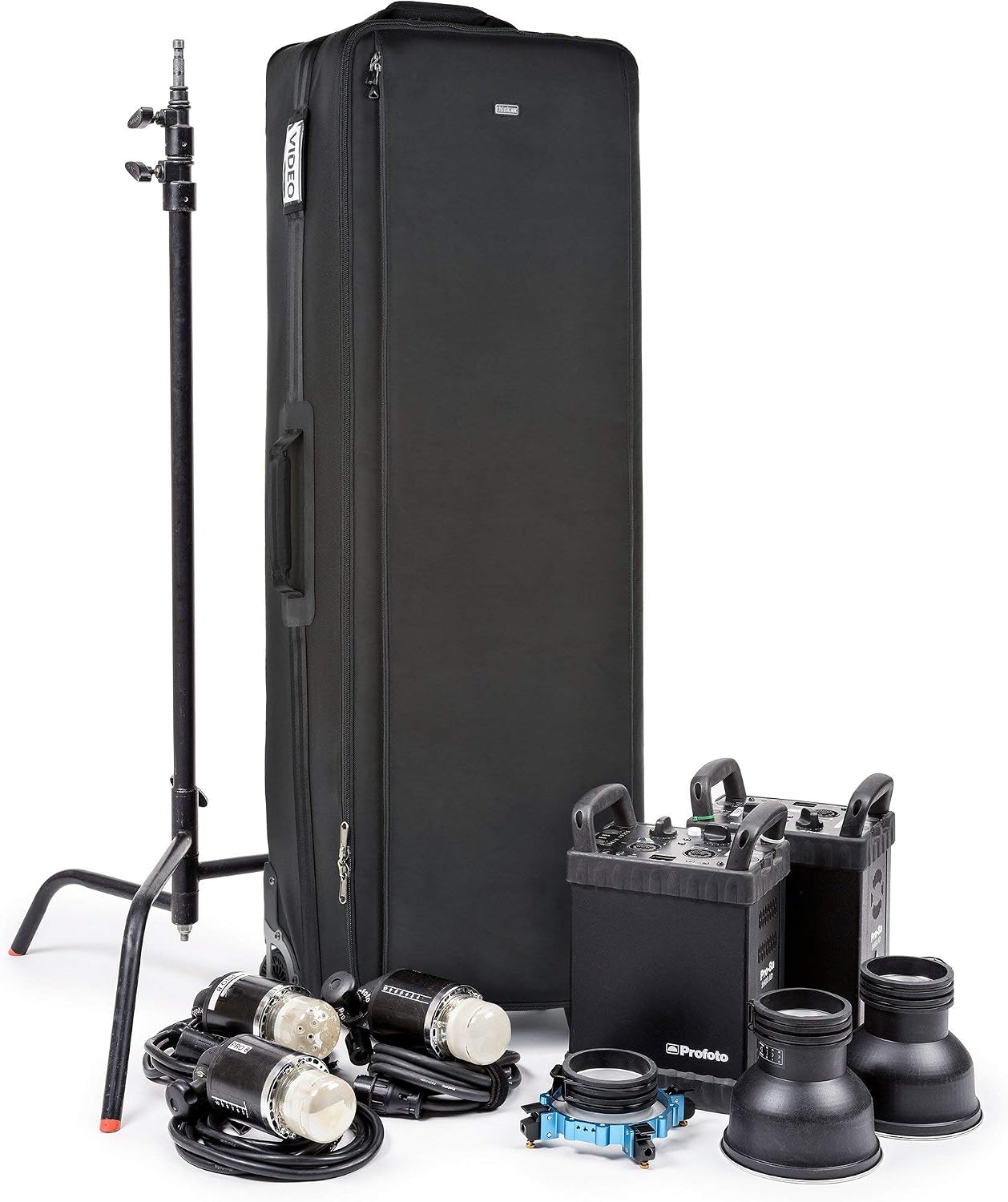 Think Tank Production Manager 50 V2, 2 Wheel Rolling Camera Case - Black, Large