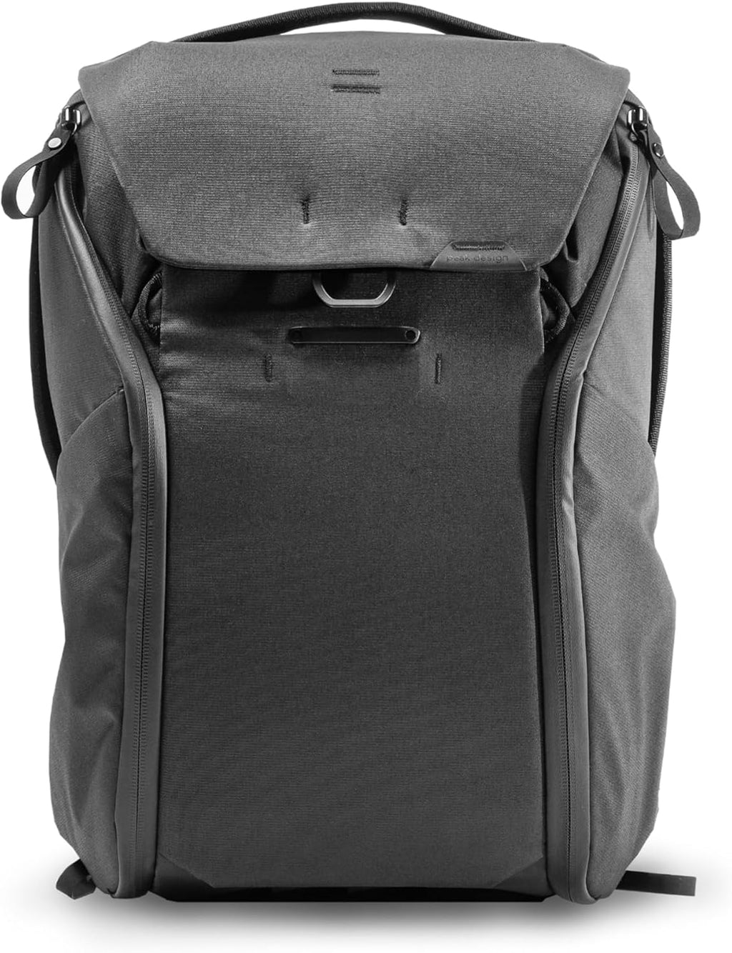 Peak Design Everyday Backpack 20L, Black, MagLatch Top, Dual Side Access, FlexFold Dividers, Fits 15' Laptop, For Camera Carry, Daily Commutes or Travel, Versatile Backpack for Men and Women