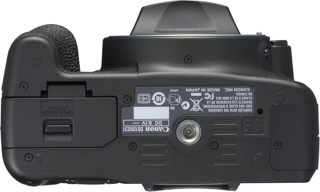 Canon EOS Rebel T1i 15.1 MP CMOS Digital SLR Camera with 3-Inch LCD and EF-S 18-55mm f/3.5-5.6 IS Lens (Renewed)