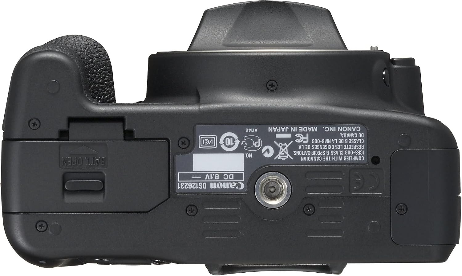 Canon EOS Rebel T1i 15.1 MP CMOS Digital SLR Camera with 3-Inch LCD and EF-S 18-55mm f/3.5-5.6 IS Lens (Renewed)