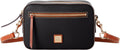Dooney & Bourke Women's Camera Zip Crossbody in Pebble Grain Leather, Small Handbag with Adjustable Shoulder Strap