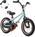 RoyalBaby EZ Kids Bike, Lightweight Aluminum 2-in-1 Balance to Pedal Bike for Beginners Easy Learn Biking, Boys Girls