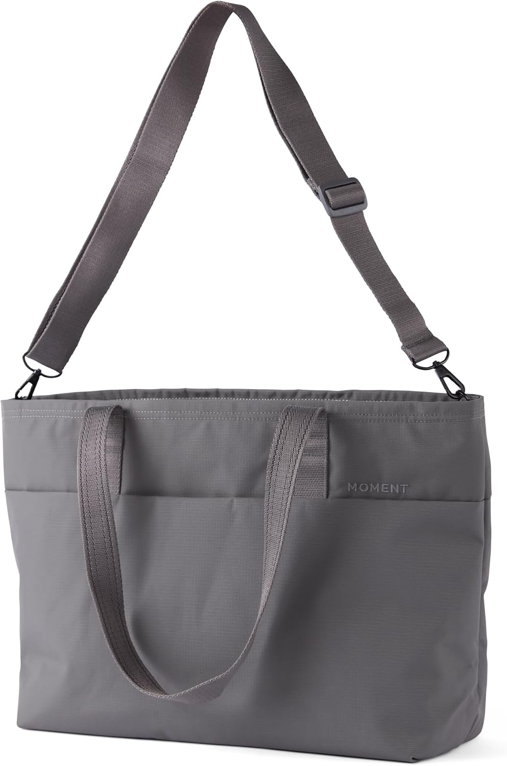 Moment Everything Travel Tote – 19L Weatherproof Camera & Tech Bag with Padded Laptop Sleeve & Crossbody Strap