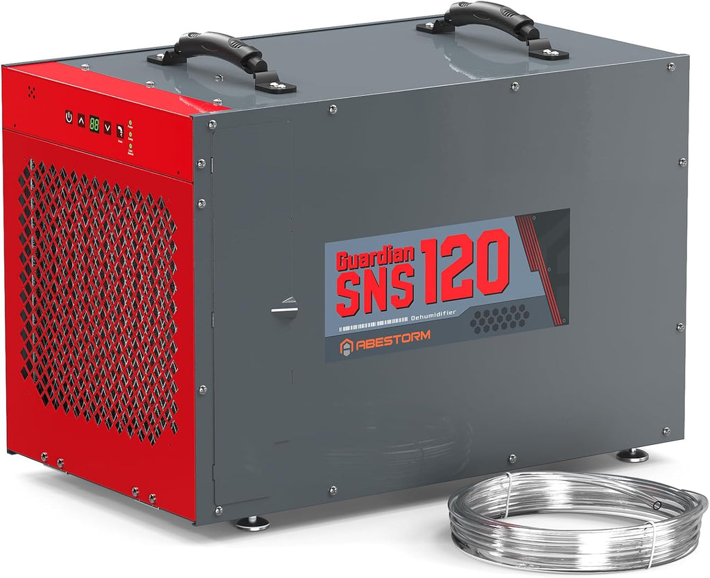 Abestorm 235 Pint Commercial Dehumidifiers for Crawl Space, Basement, Whole Homes up to 3,300 sq. ft, Water Damage Restoration Equipment with Pump and Drain Hose
