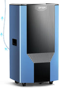 198 PPD Commercial Dehumidifier with Pump & Drain Hose, LGR Technology, Auto Defrost, for Basements, Large Rooms, Warehouses & Storage Areas, 5-Year Coverage