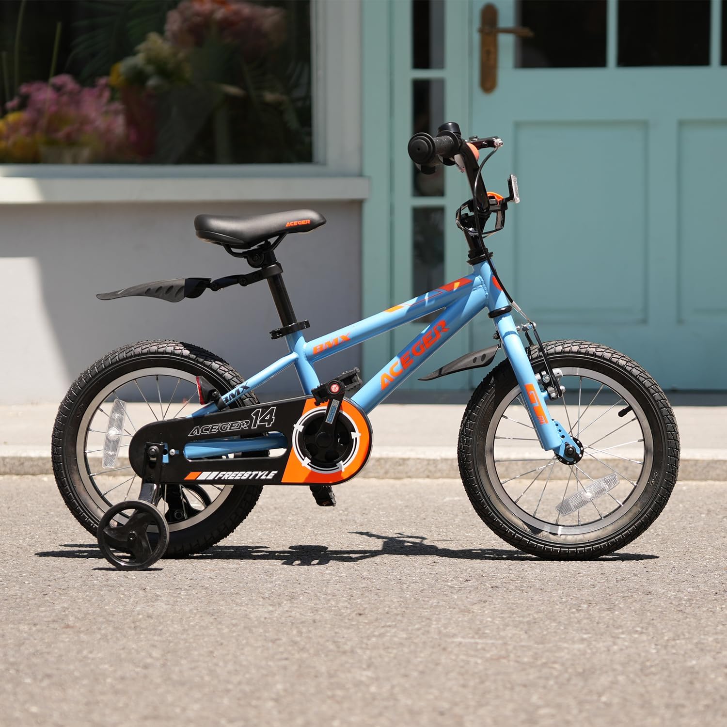 ACEGER Kids Bike for Ages 2-12 Years Old Boys Girls and Toddler, 12 14 16 18 Inch Children Bicycle with Training Wheels, 20 Inch Bike with Kickstand, Multiple Colors.
