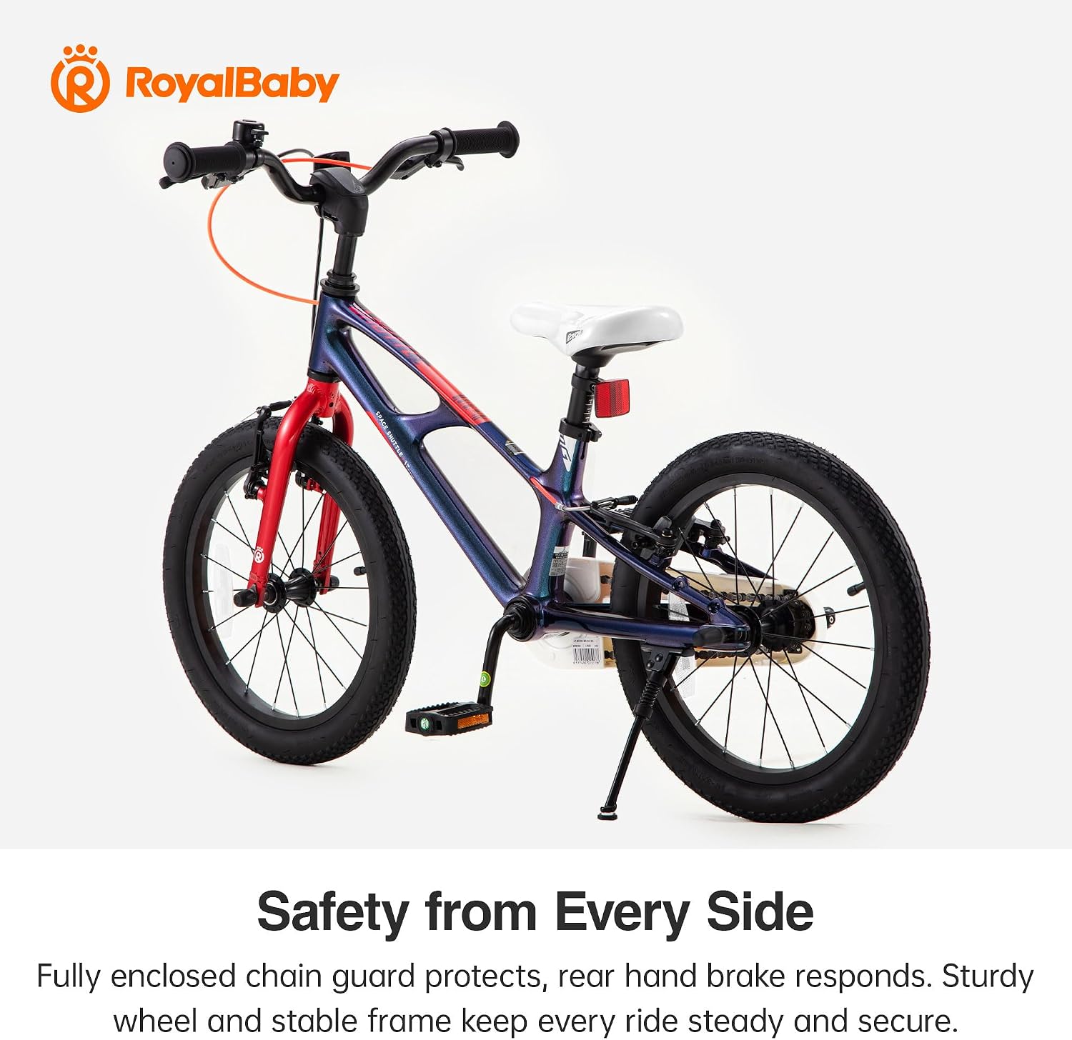 RoyalBaby Kids Bike Lightweight Magnesium Alloy, 14 16 18 Inch Children's Bicycle for Boys Girls Ages 3-9
